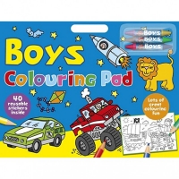 JTF  Boys Artist Colouring Pad