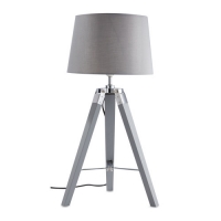 Aldi  Retro Grey Tripod Table Lamp