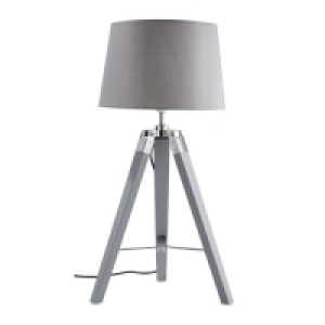 Retro Grey Tripod Table Lamp