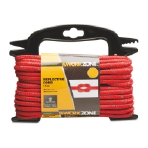 Workzone Red Reflective Rope £3.99
