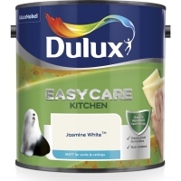 Wilko  Dulux Kitchen Easycare Jasmine White Matt EmulsionPaint 2.5L