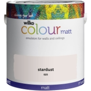 Wilko Stardust Matt Emulsion Paint 2.5L £10.00