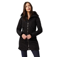 Debenhams  Regatta - Black Pernella quilted hooded coat