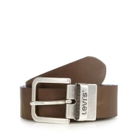 Debenhams  Levis - Brown leather reversible belt