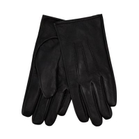 Debenhams  The Collection - Black leather touch screen gloves