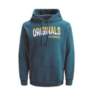 Debenhams  Jack & Jones - Teal Pradi hoodie