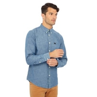 Debenhams  Lee - Blue button down collar shirt