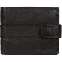 Debenhams  Conkca London - Black Roth bi-fold leather wallet