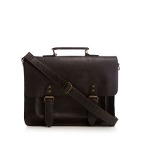 Debenhams  Red Herring - Brown buckle detail satchel