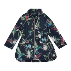 Baker by Ted Baker - Girls Navy Floral Shower Resistant Jac &pound;31.50
