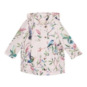 Baker by Ted Baker - Girls Light Pink Floral Shower Resista £29.40