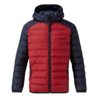 Debenhams  Tog 24 - Chilli red and navy fuse hooded down jacket