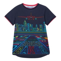 Debenhams  Baker by Ted Baker - Boys Multicoloured Airport T-Shirt