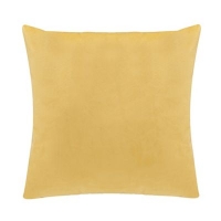 Debenhams  Home Collection - Yellow velvet cushion