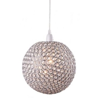 Debenhams  Home Collection - Khloe Crystal Glass Ball Easyfit Ceiling S