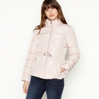 Debenhams  The Collection - Light Pink Padded Drawstring Coat