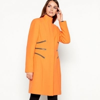 Debenhams  Star by Julien Macdonald - Orange zip waist coat