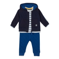 Debenhams  J by Jasper Conran - Baby Boys Navy Jacket, T-shirt and Tro