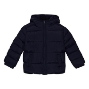 bluezoo - Boys navy shower resistant padded jacket £12.60