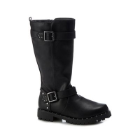 Debenhams  bluezoo - Kids black studded knee high boots