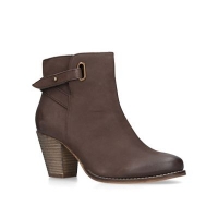 Debenhams  Carvela - Brown Smart leather ankle boots