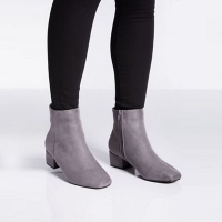 Debenhams  Quiz - Wide fit block heel ankle boots