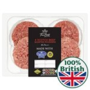Morrisons The Best Scotch Beef Quarter Pounders £2.50