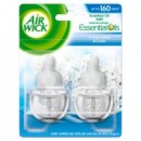 Asda Air Wick Plug In Refill Crisp Linen & Lilac Air Freshener