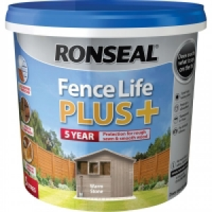 Ronseal Fence Life Plus Warm Stone 5L &pound;9.59