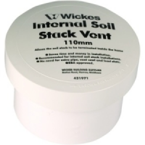 Wickes 110mm Internal Soil Air Admittance Valve £21.99