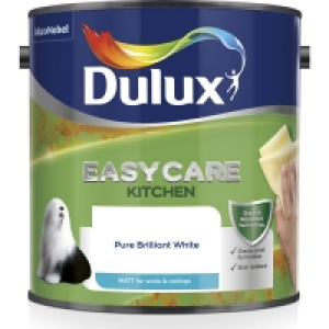 Dulux Kitchen Pure Brilliant White Matt Emulsion Paint 2.5L £17.00