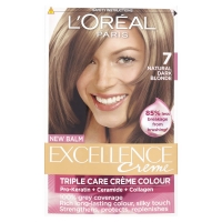 Wilko  LOreal Paris Excellence Creme 7 Dark Blonde Permanent Hair 