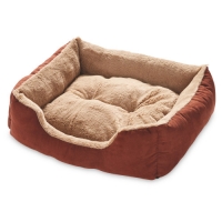 Aldi  Extra Large Brown Plush Pet Bed