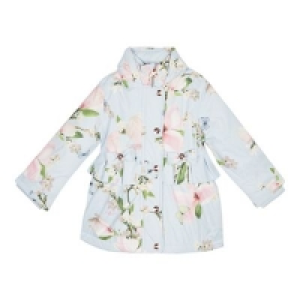 Baker by Ted Baker - Girls Blue Floral Print Shower Resista