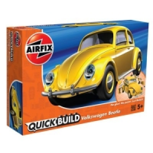 Airfix - Yellow Quickbuild - Volkswagen Beetle car