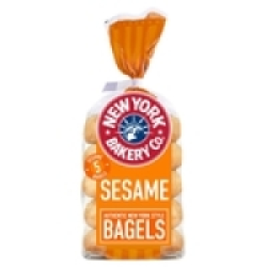 New York Bakery Co. Sesame Bagel £1.00