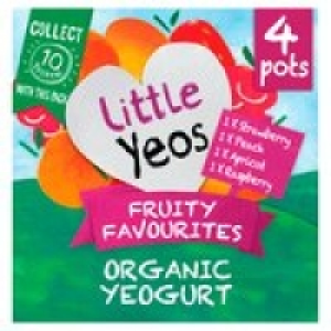 Yeo Valley Kids Organic Little Yeos Yogurt £1.50