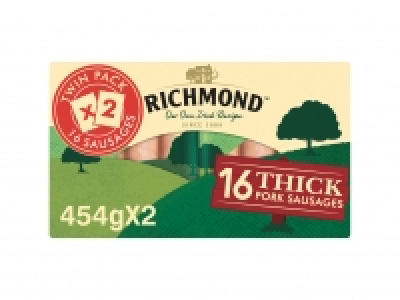 Richmond 16 Thick Sausages