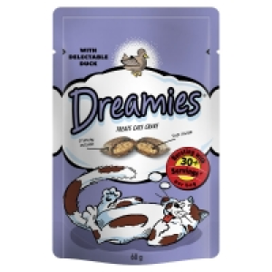 Dreamies Duck Cat Treats 60g £1.00