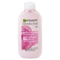 Wilko  Garnier Natural Rose Water Cleansing Milk Sensitive Skin 200