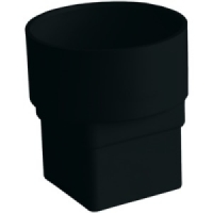 Wickes Black Squareline To Roundline Downpipe Adaptor £2.55