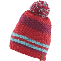 Aldi  Multicoloured Striped Pompom Hat