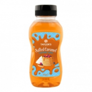 TAYLORS SQUEEZY SALTED CARAMEL SYRUP 335G £0.89