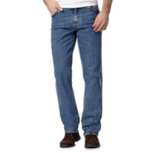 Wrangler - Light Blue Stonewash Texas Regular Jeans