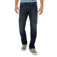 Debenhams  Levis - Dark blue vintage wash 514 straight fit jeans