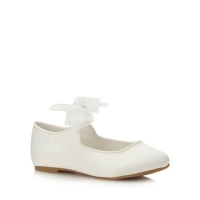 Debenhams  Occasions - Girls Ivory Lace Mary Janes