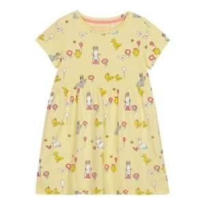 bluezoo - Girls Yellow Easter Print Dress