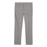 Debenhams  Occasions - Boys Grey Textured Slim Fit Trousers
