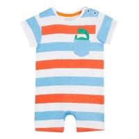 Debenhams  bluezoo - Babies Multicoloured Striped Romper Suit