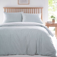 Debenhams  Home Collection Basics - Sage green Elise bedding set